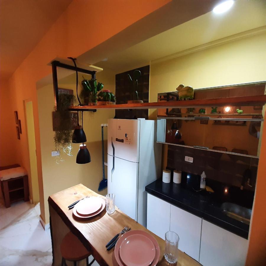 Sala Living 609 S Vicente Book Appartement São Vicente Buitenkant foto